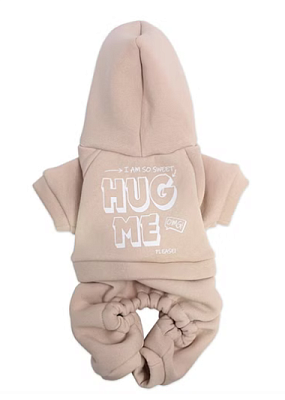 Костюм спортивный Best Friend Hug Me бежевый р.XS 18см