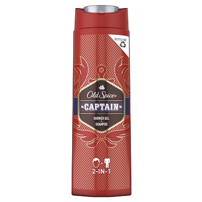 Гель для душа OLD SPICE Captain 400мл не марка