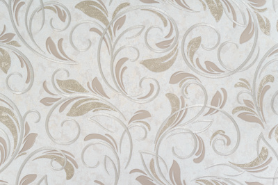 10544-02 Обои флизелиновые Raspberry Кристэл мотив  бежевый 1,06×10м