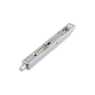 Ригель 5 1/2" (хром) для распашных дверей (Шпингалет торцевой)						