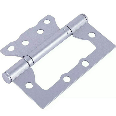 Петля дверная без врезки 100х75х2,0 SN (никель) MARLOK