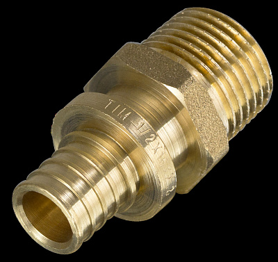 Муфта аксиальная 20 (2.8 мм) х 3/4", наружная резьба, TIM
