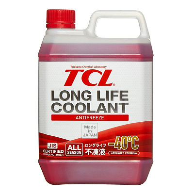 Антифриз красный TCL Long Life Coolant -40°C, 2 л