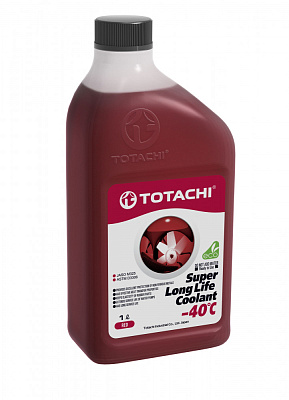 Антифриз красный TOTACHI SUPER LONG LIFE COOLANT -40°C 1л