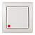 VS16-135-B Systeme Electric ХИТ белый в сборе Выключатель СП 1кл с подсветкой 6А 250В SchE