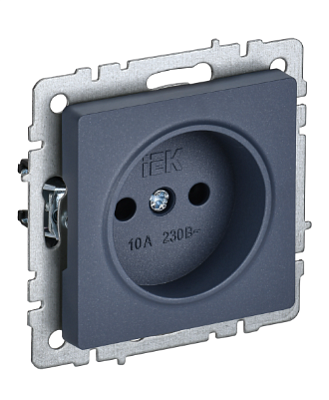 Brite маренго Розетка СП 1м 10А IEK