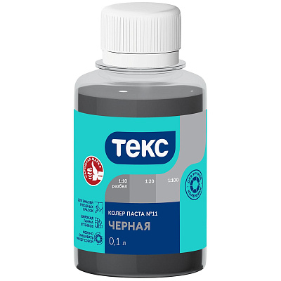 Колер Текс Универсал №11 черный 100мл