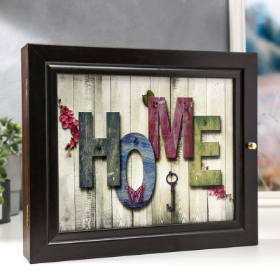 5271260  Ключница Home венге 26х31 см