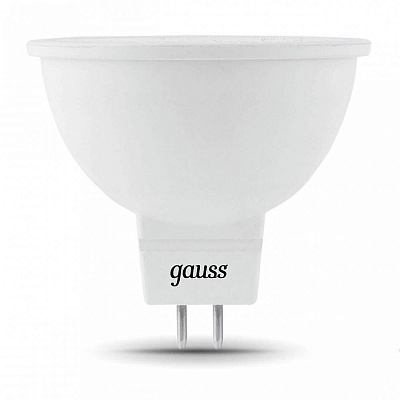 Лампа Gauss LED MR16 12V 5W 530lm 6500K GU5.3