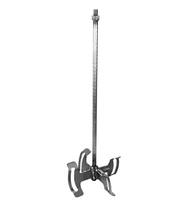 Миксер DECOR для сухих смесей d 12 см, L 580 мм, М14