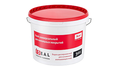 Клей 301 Ideal водно-дисперсионный 14кг 