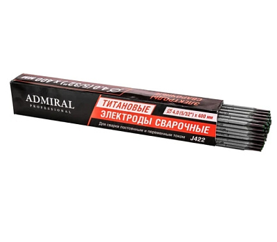 Электрод ADMIRAL 4.0мм (5 кг), J422, 1/4 // 100 шт
