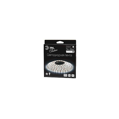 С Лента светодиодная 12В 14,4Вт/м 60Led/м IP20 6500K LS5050-14,4-60-12-6500K-IP20 ЭРА 5метров
