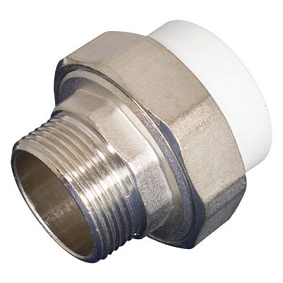 Муфта разъемная ППР 32x1/2", наружная резьба