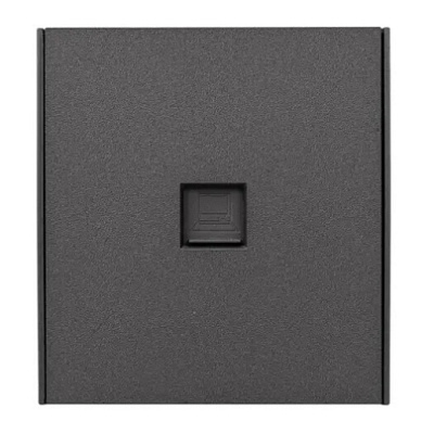 MIELE STRONG графит Розетка RJ45 кат6 KRANZ
