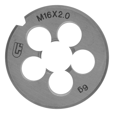 Плашка СИБРТЕХ М16 х 2,0 мм