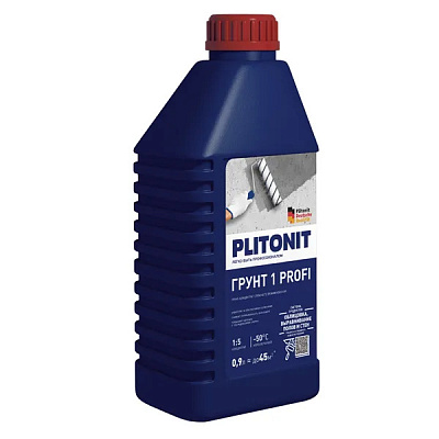 Праймер-концентрат Плитонит Грунт1 PROFI 0,9л 