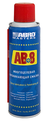 Смазка спрей универсальная ABRO MASTERS 200мл