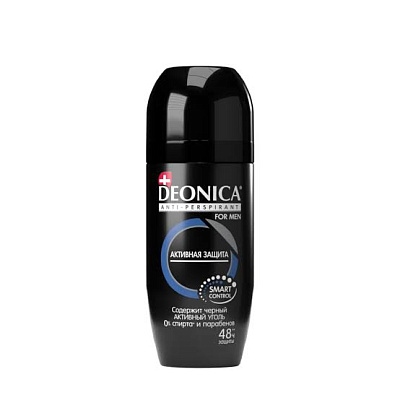 Антиперспирант ролик DEONICA For Men Активная защита 50мл