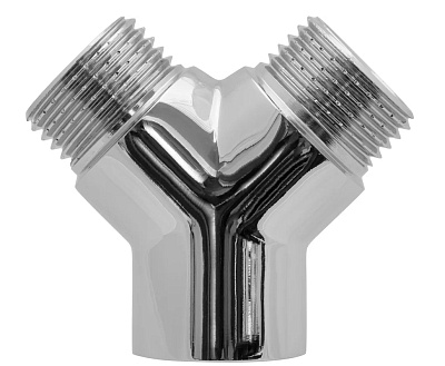 Тройник Y-образный 1/2" в/н/н (хром) MPF
