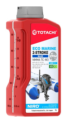 Масло моторное двухтактное TOTACHI NIRO ECO MARINE 2-STROKE TC-W3 1л