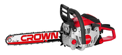 Бензопила CROWN 40,2см³/1,8кВт/16"(40,6см)/3/8*1,3*56зв/TSFS/AVS/Easy Start
