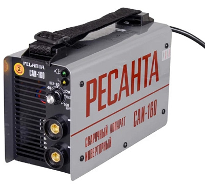 Сварочный инвертор Ресанта САИ-160, 10-160А, 140-260В, 1,6-4,0мм