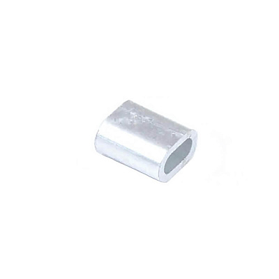 Зажим для троса DIN3093 алюм.  6мм (1 шт)