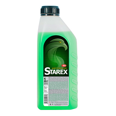 Антифриз зеленый STAREX -40°C, 1кг