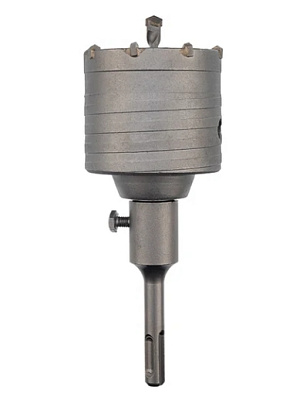 Коронка по бетону в сборе М22x65 мм, SDS-Plus KRANZ KR-91-0413 