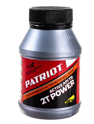 Масло минерал. PATRIOT POWER ACTIVE 2T 100мл.