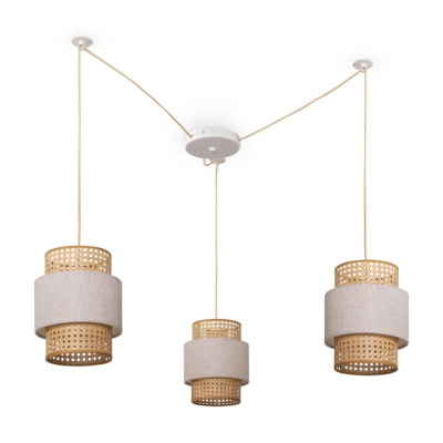 FR5333PL-03W Светильник подвесной Freya золото 3хЕ27х60Вт, 12м2