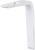 L7501WH Кронштейн Ренифорс 150мм х 125мм  белый