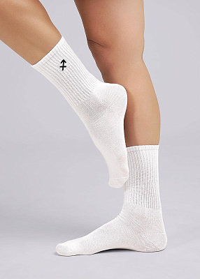 Носки женcкие Clever стрелец р.23 белый