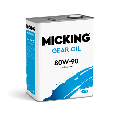 Масло трансмиссионное Micking Gear Oil 80W-90 GL-5/MT-1 Синтетическое 4л