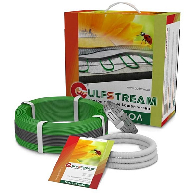 Кабель нагревательный Gulfstream 10м/200 Вт (1,0-1,8м2)