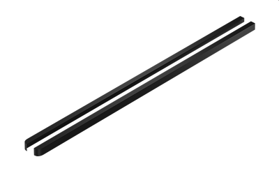 Заглушка декоративная на кронштейн L9240 (406 mm) пара черная