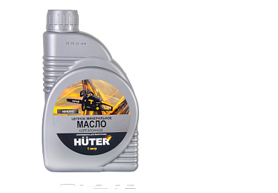 Масло цепное минеральное 80W90, для техники Huter, 1л.