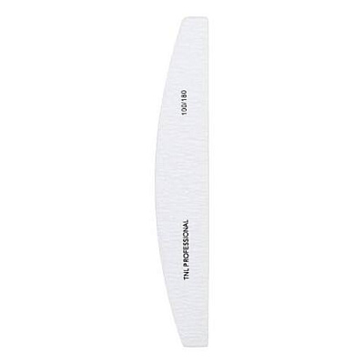Пилка для ногтей TNL "лодочка" 100/180 Корейская серая