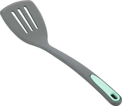 Лопатка кулинарная с прорезями, Linea SILICONE