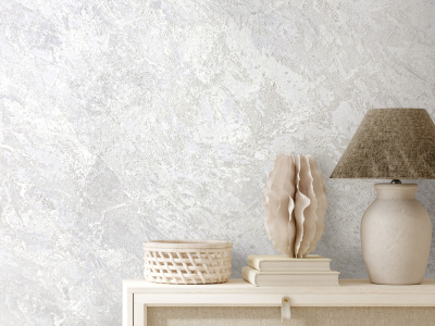 285761 Обои флизелиновые LAGOON фон светло-серый 1,06х10м1