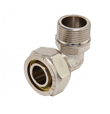 Уголок обжимной 26х3/4", наружная резьба