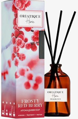  Аромадиффузор ORIATIQUE FROSTY RED BERRY (клюква, бергамот, мускус), 40мл Не марка  