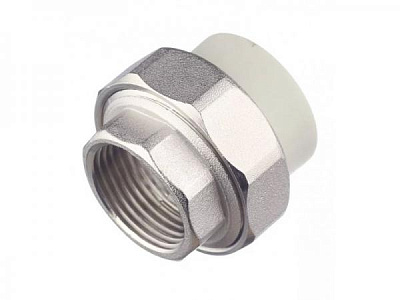 Муфта разъемная ППР 32x1/2", внутренняя резьба, TIM