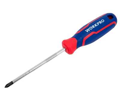 Отвертка с магнитным наконечником WP221027 PH1X100мм/CR-V //WORKPRO