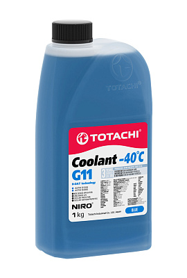 Антифриз синий TOTACHI NIRO COOLANT G11 -40°C, 1кг