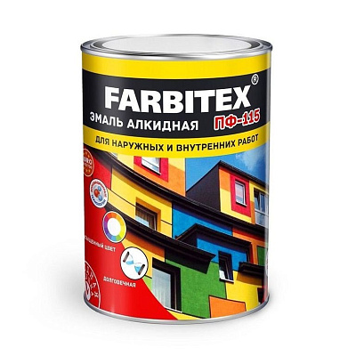 Эмаль ПФ-115 FARBITEX морская волна, 2,7кг