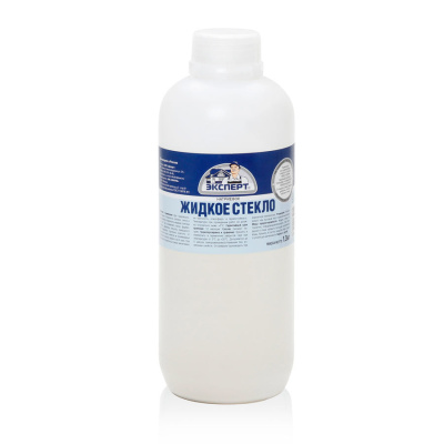 Жидкое стекло 1,3 кг Эксперт