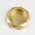 Подсвечник Грани цвет золото