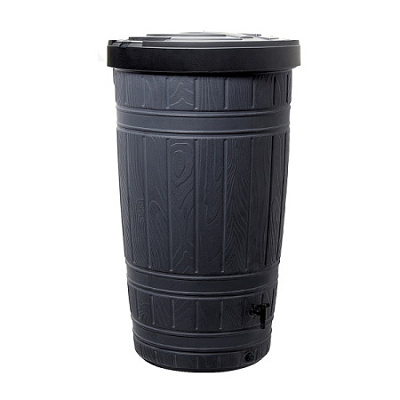 Комплект Водосборник Woodcan 265л ц. черный